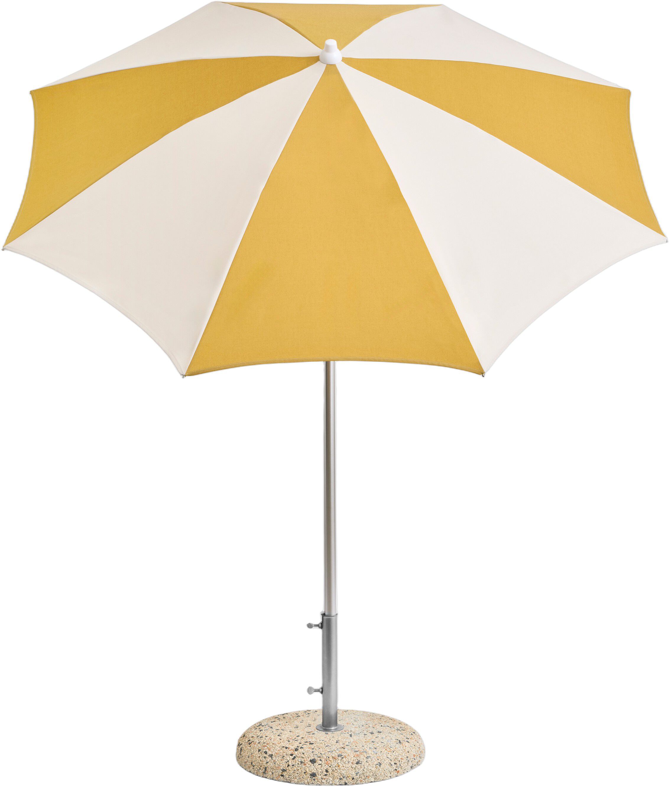Terrazza Parasol-Octagon-Off-white and ochre