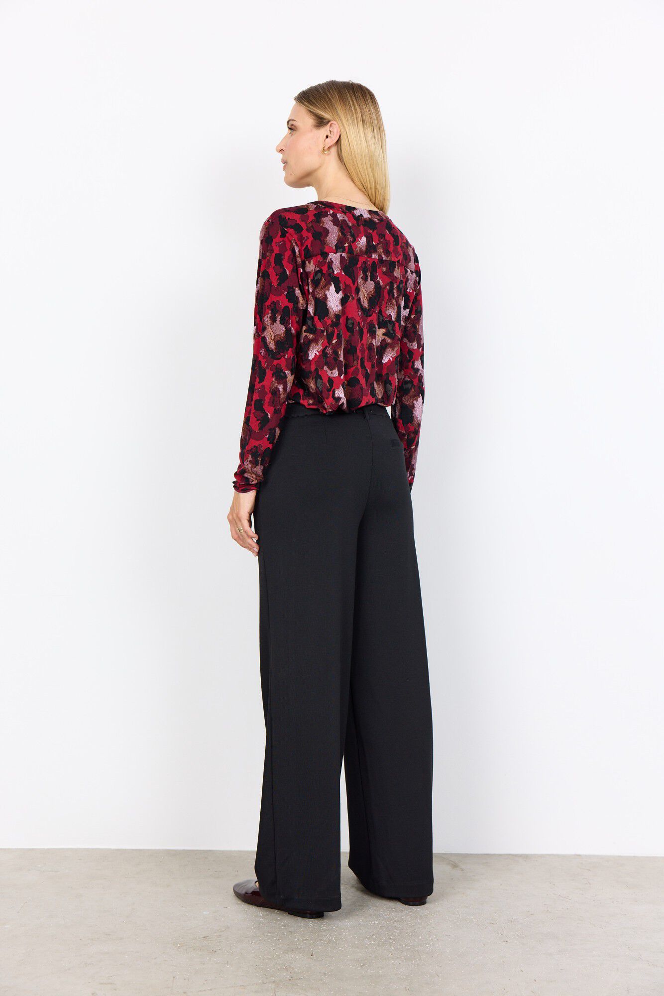 SC-MARICA AOP 341 Bluse R&oslash;d