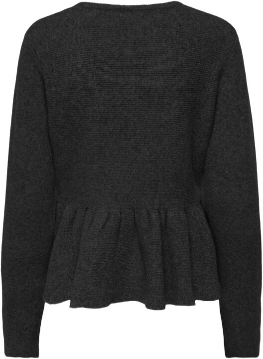 ONLPIRUET LS PEPLUM CARDIGAN EX KNT