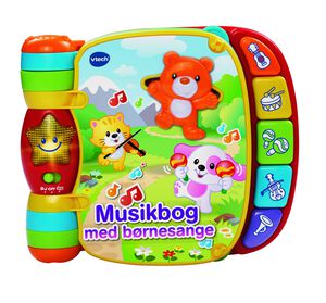 Vtech Musikbog m sange