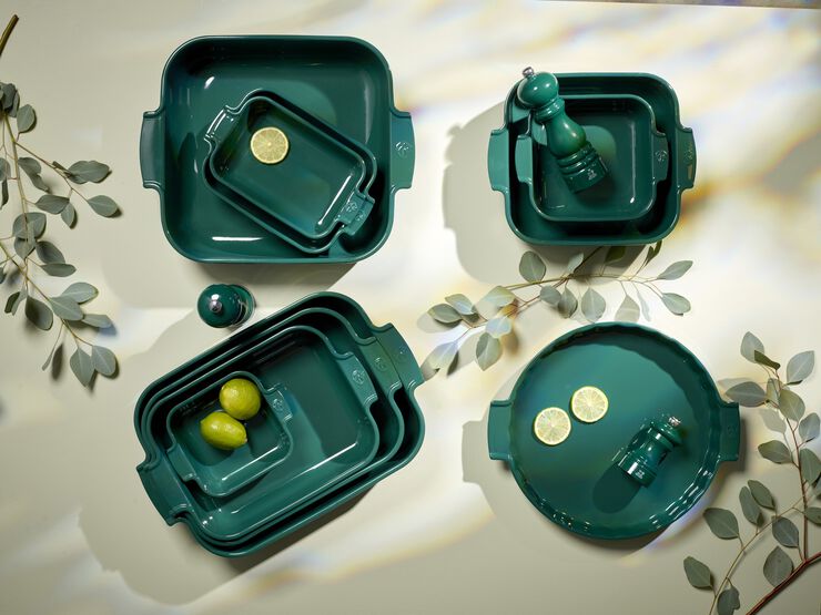 Appolia Rektangulært ovnfad 25 cm grøn