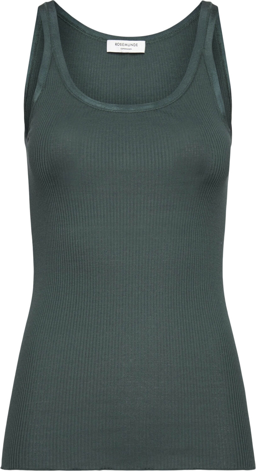 RWBelle Silk U-neck Strap Elastic Top