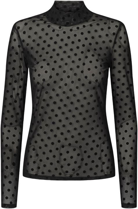 7655RDFRoll neck blouse