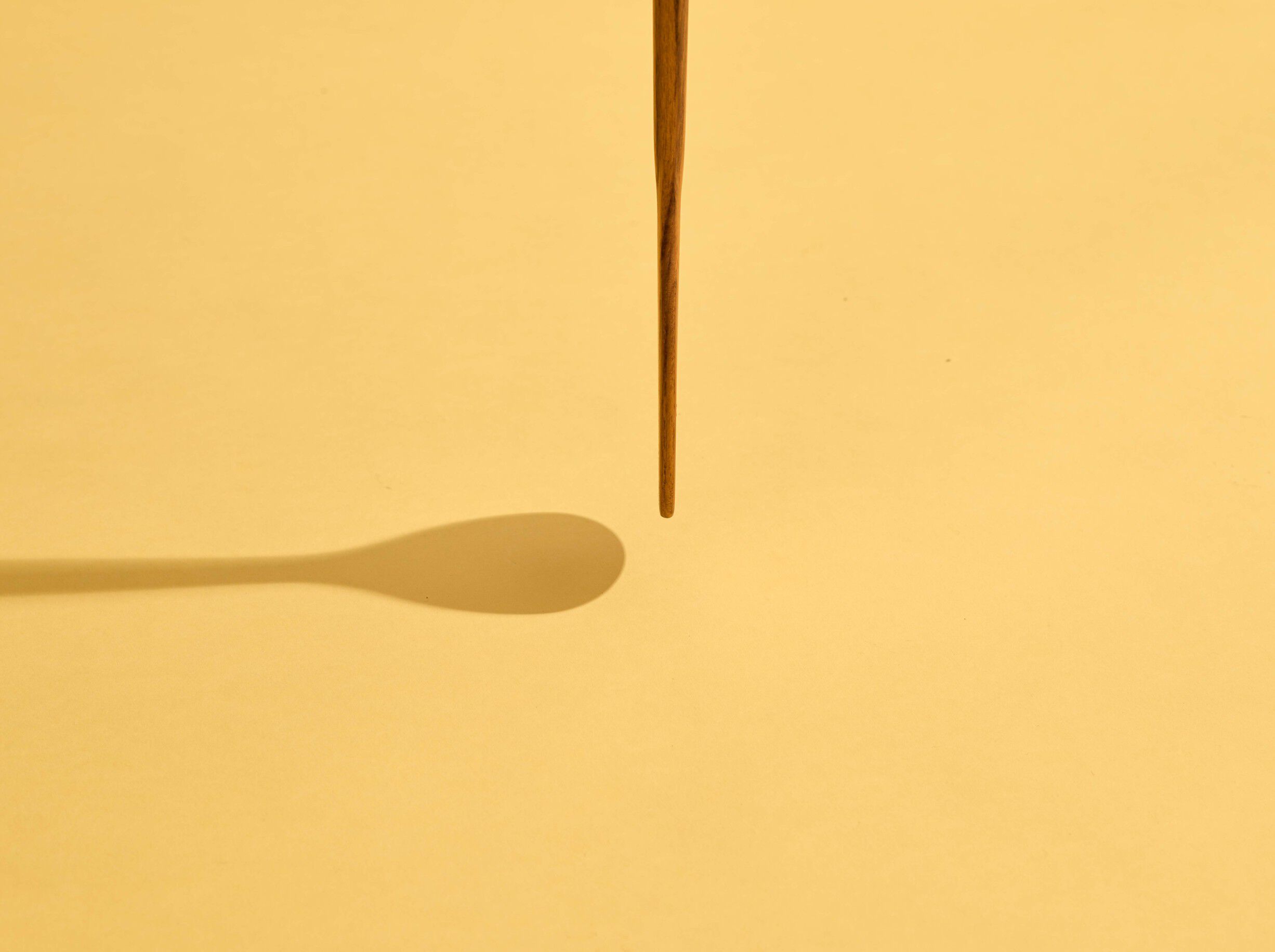 R&oslash;respatel, teak, 25 cm