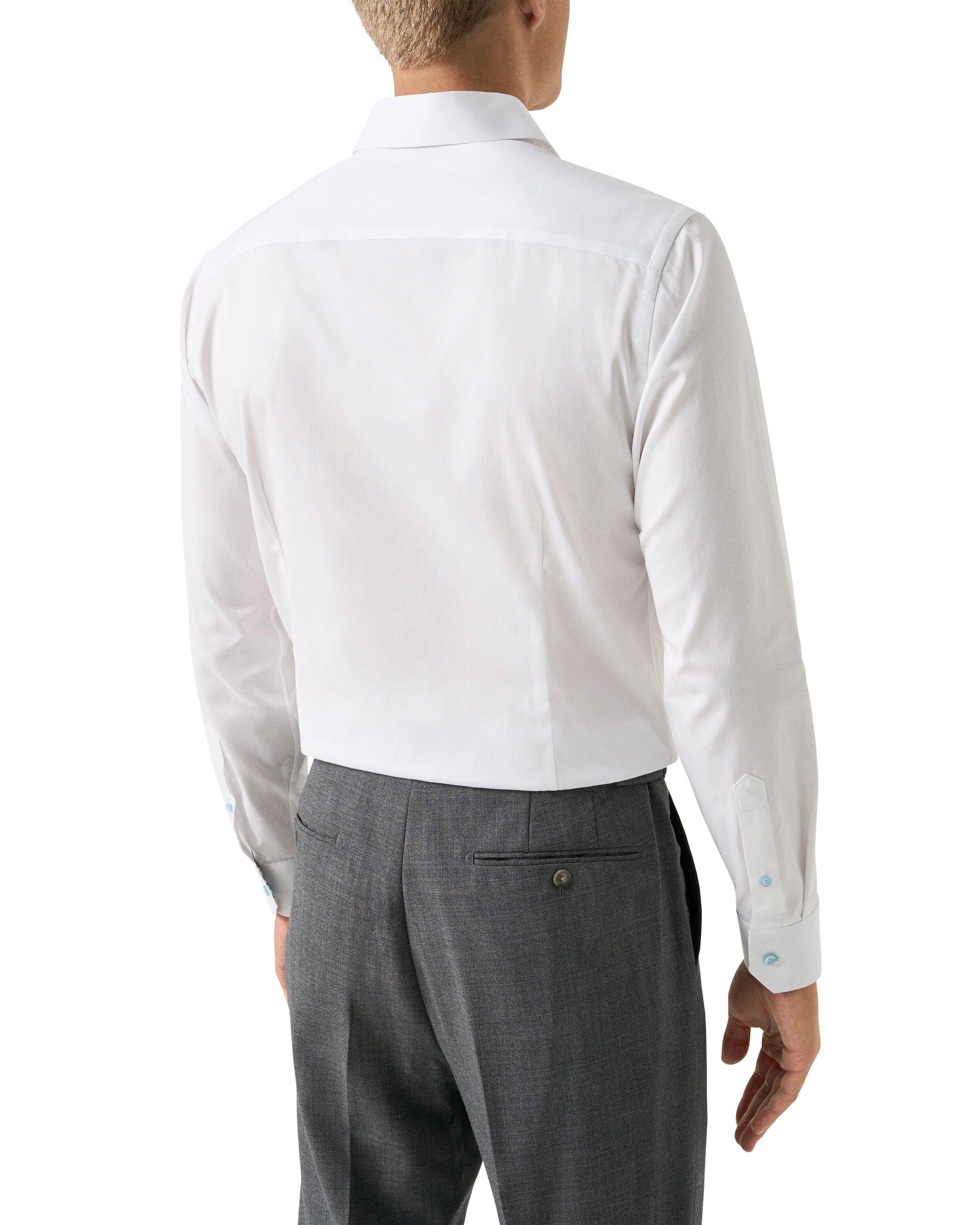 Contemporary Fit Floral Effect Signature Twill Shirt