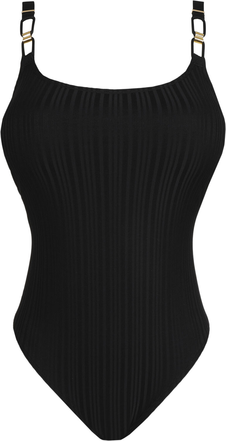 Kiruna badedragt uden b&oslash;jle med vattering