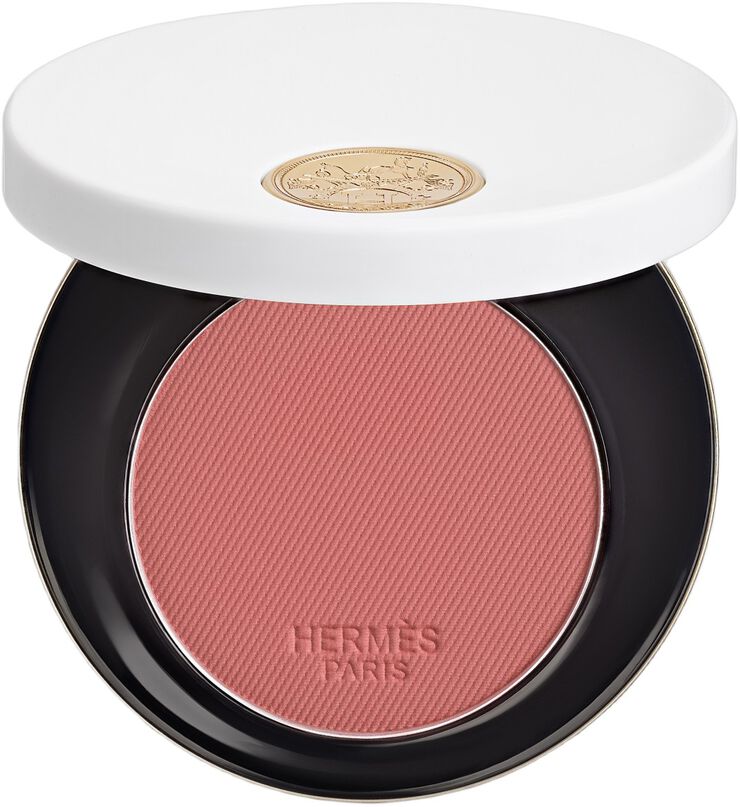 Rose Hermès, silky blush powder, Rose Feu