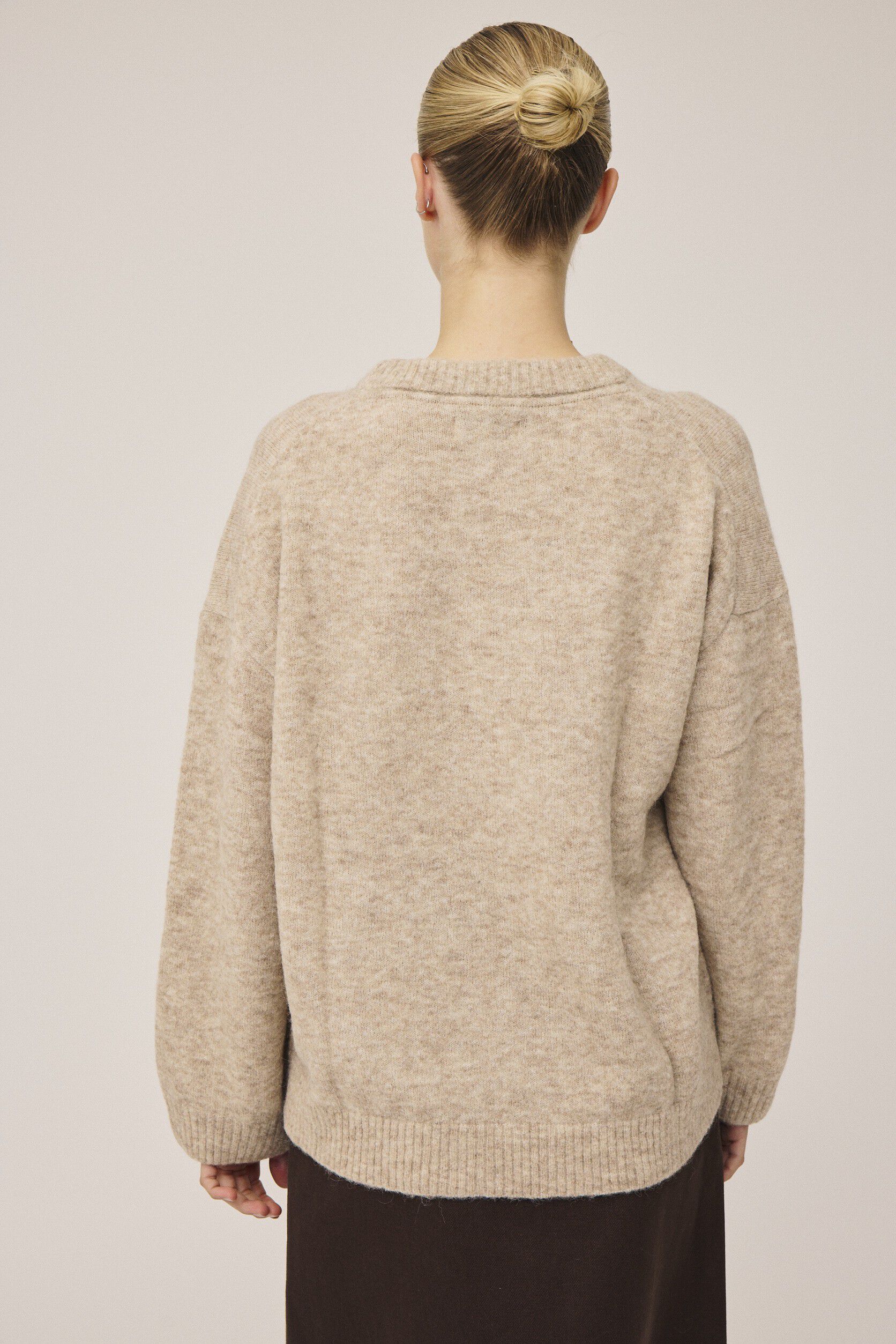 Cindi 8 Striksweater - Alpakamix RWS