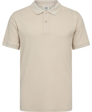 Harry textured polo GOTS