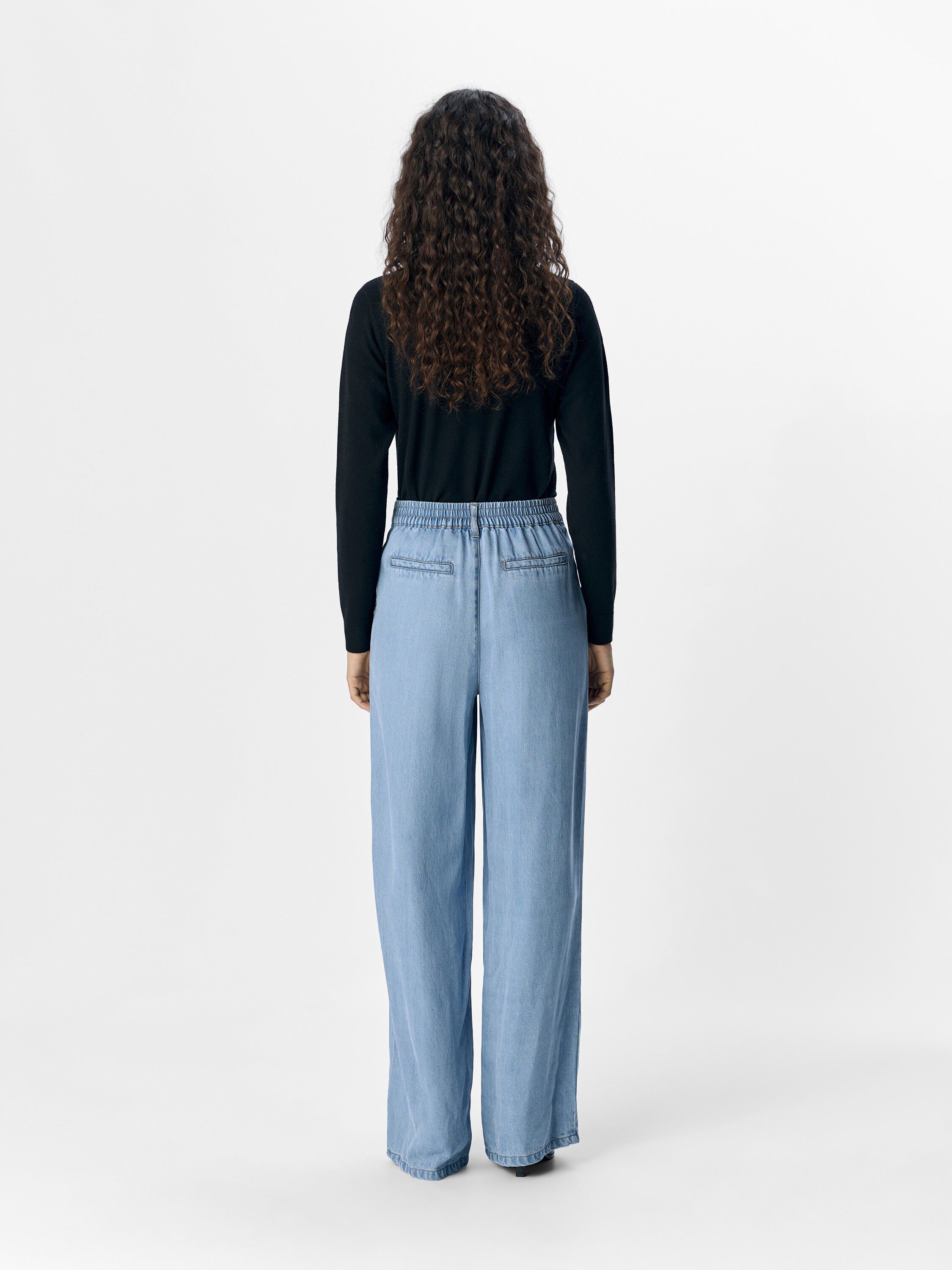 OBJFRAME LISA WIDE MW PANTS NOOS