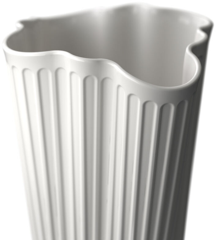 Hammersh&oslash;i Unfold Vase H16. 5 cm hvid