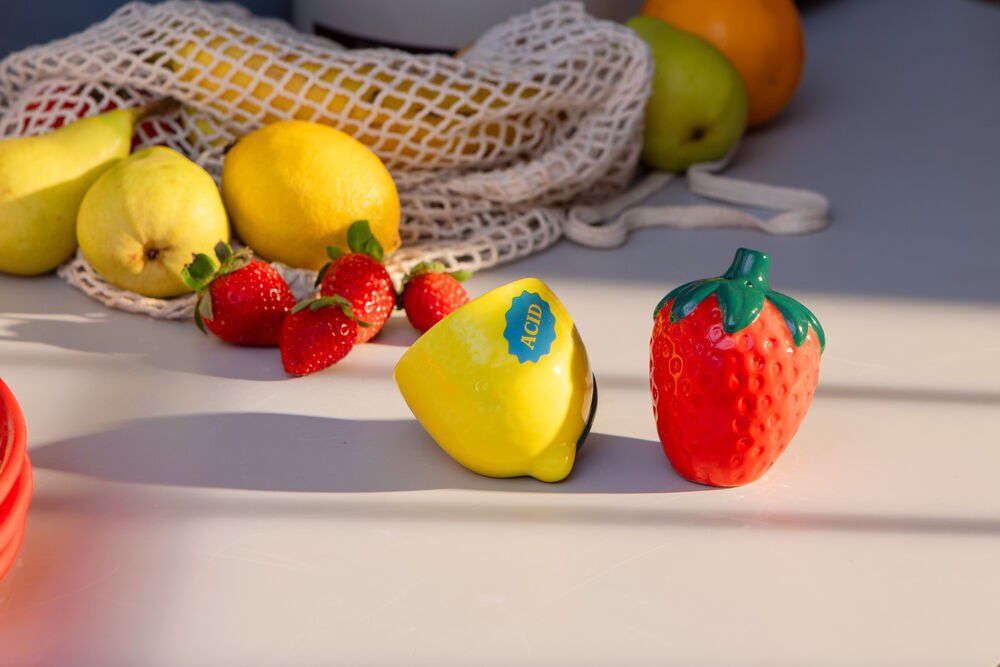Salt -og peber s&aelig;t - Farmers' Market - Strawberry & Lemon