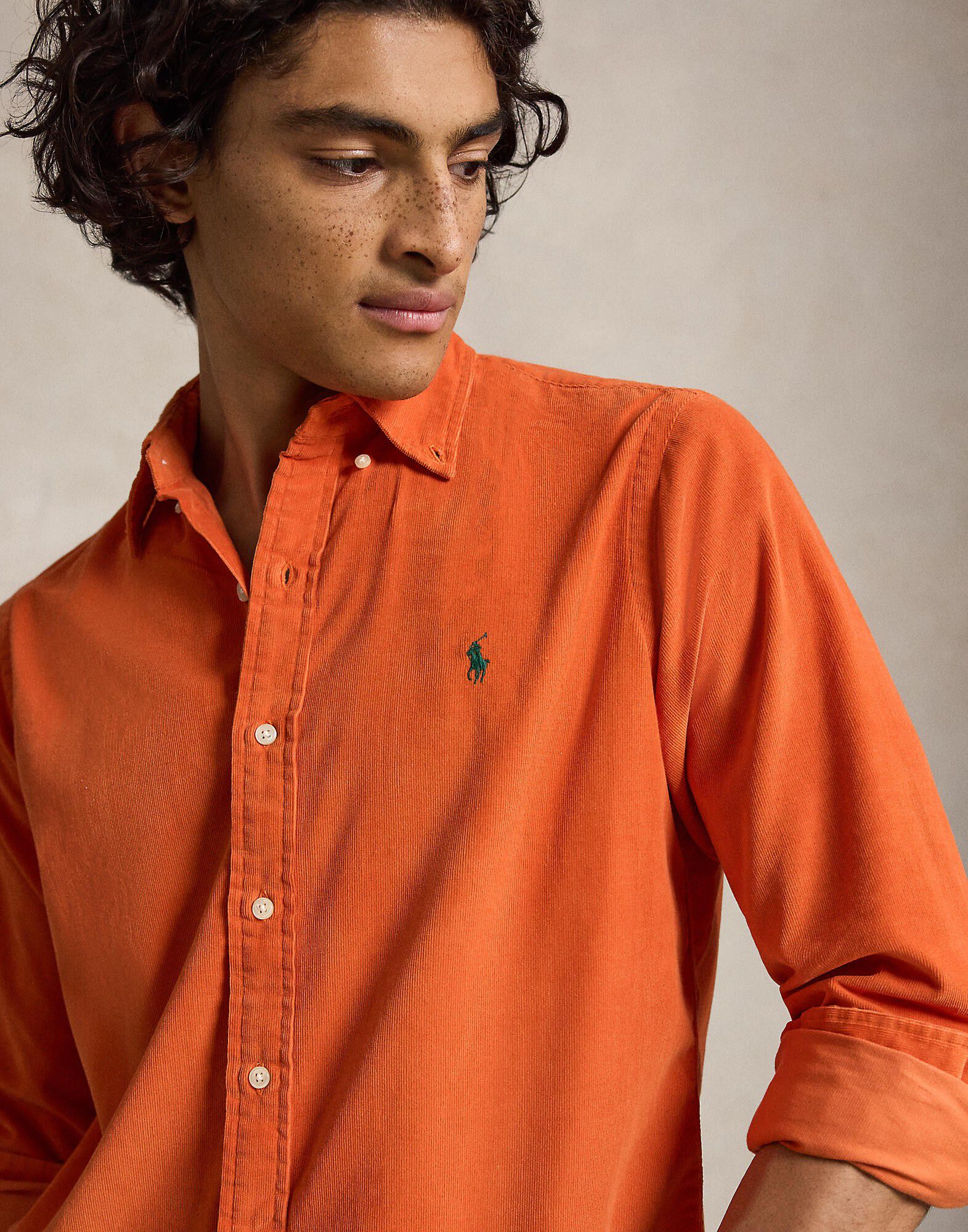 Custom Fit Corduroy Shirt
