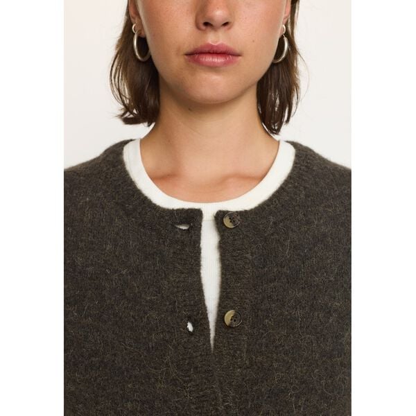 SRAllison O-neck Cardigan Knit