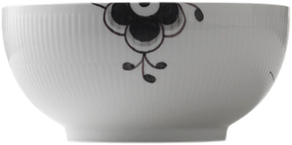 Black Fluted Mega skål 1,8 L / 21 cm