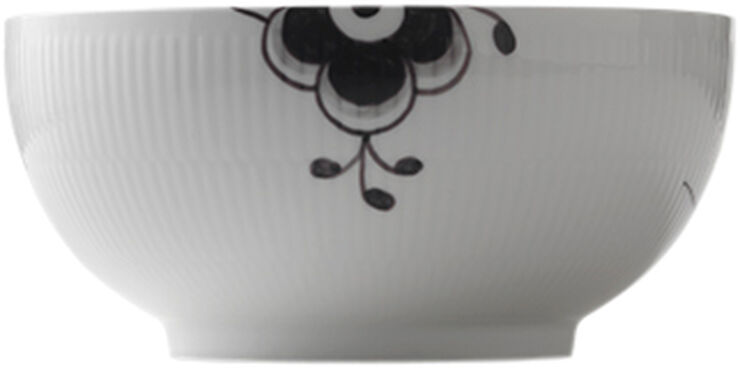 Black Fluted Mega skål 1,8 L / 21 cm