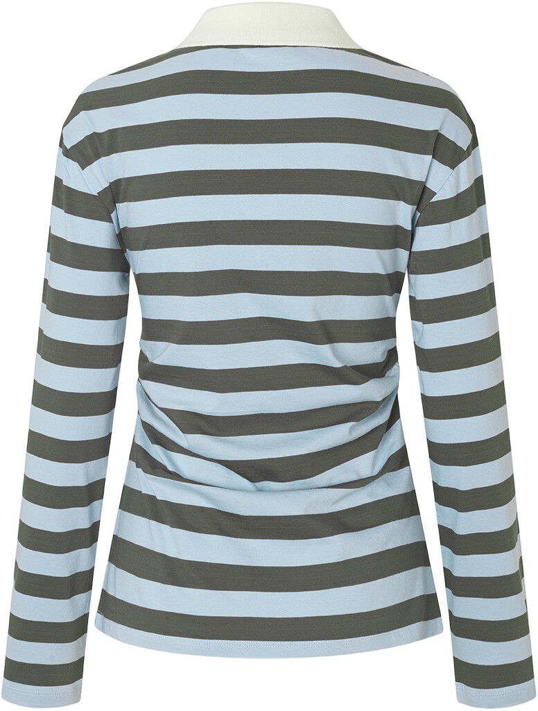 Stetsonmd LS stripe polo