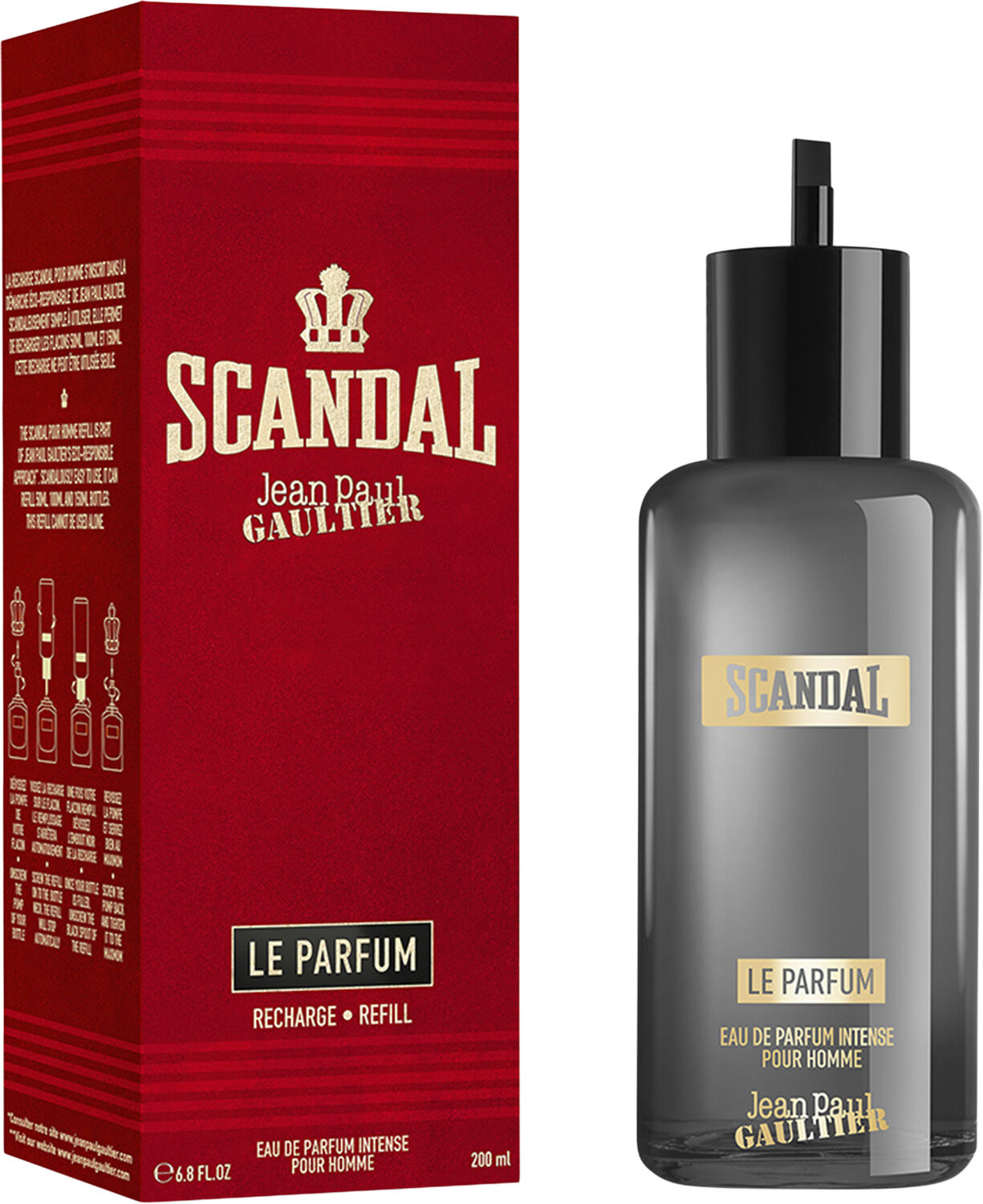 Scandal Le Parfum Him Eau de parfum refill b 200 ml