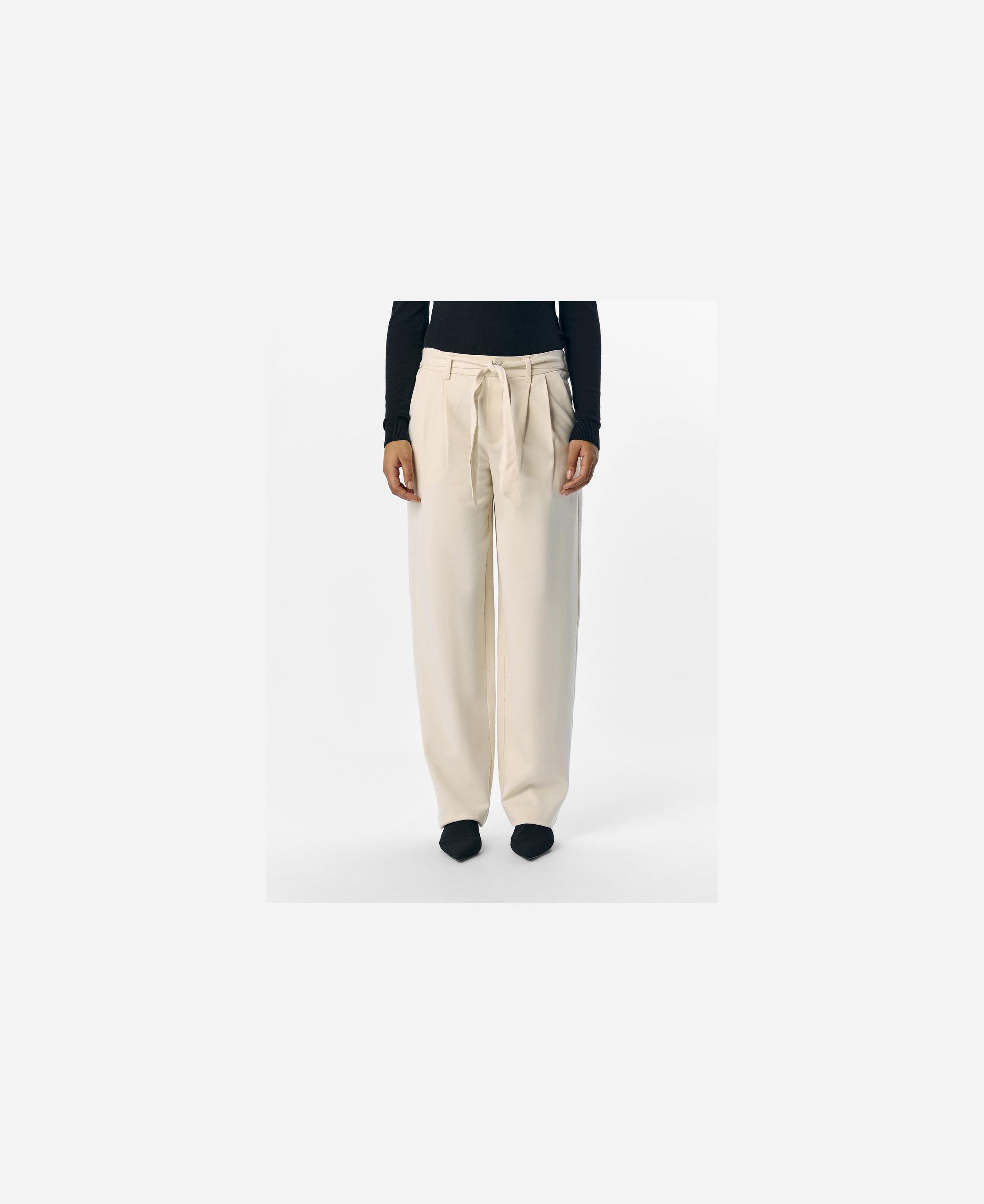 OBJLISA MW STRAIGHT TIE PANT DIV