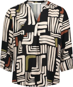 Bluse Kurz 3/4 Ar