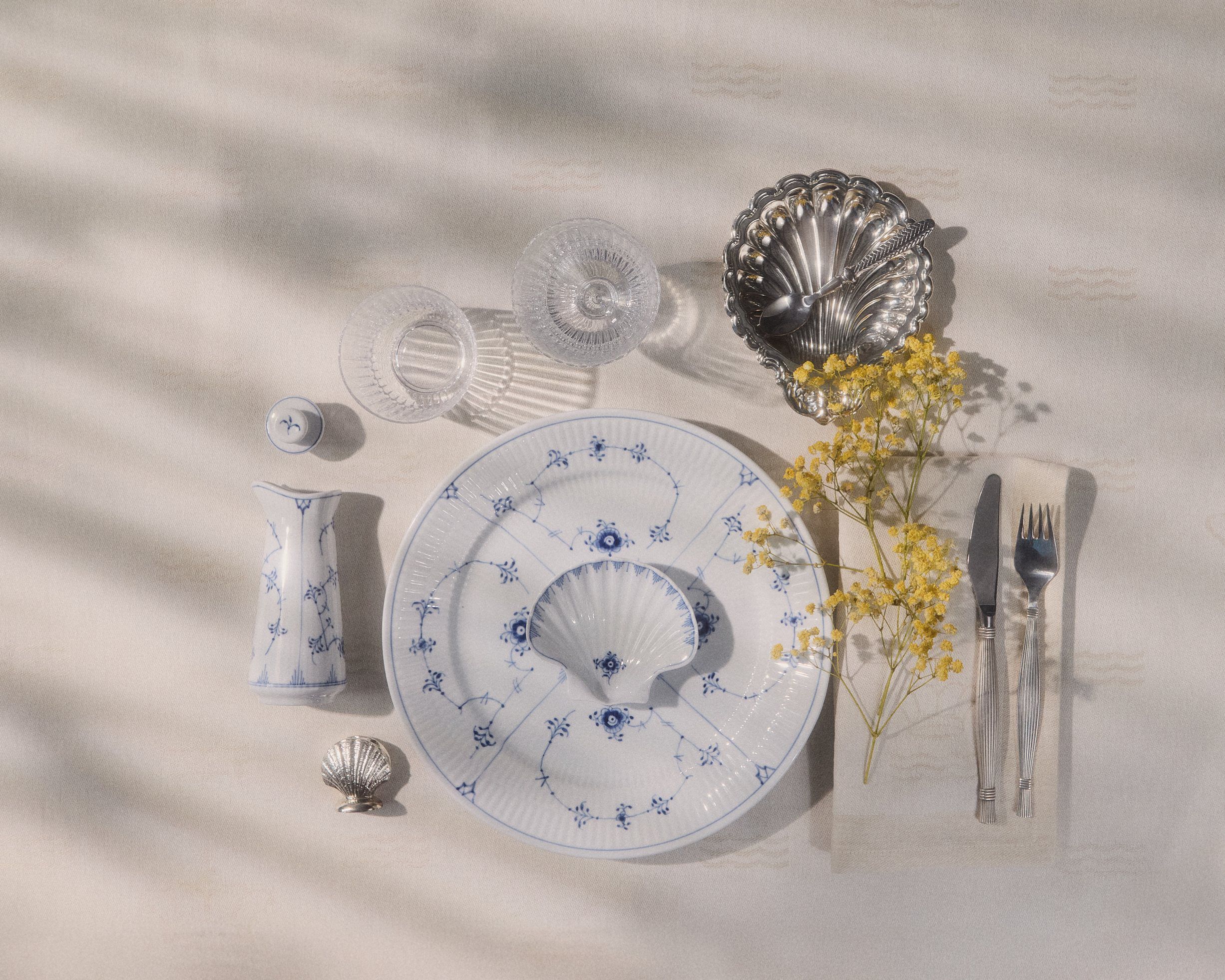 Waves dug, hvid, 320 X 144 cm