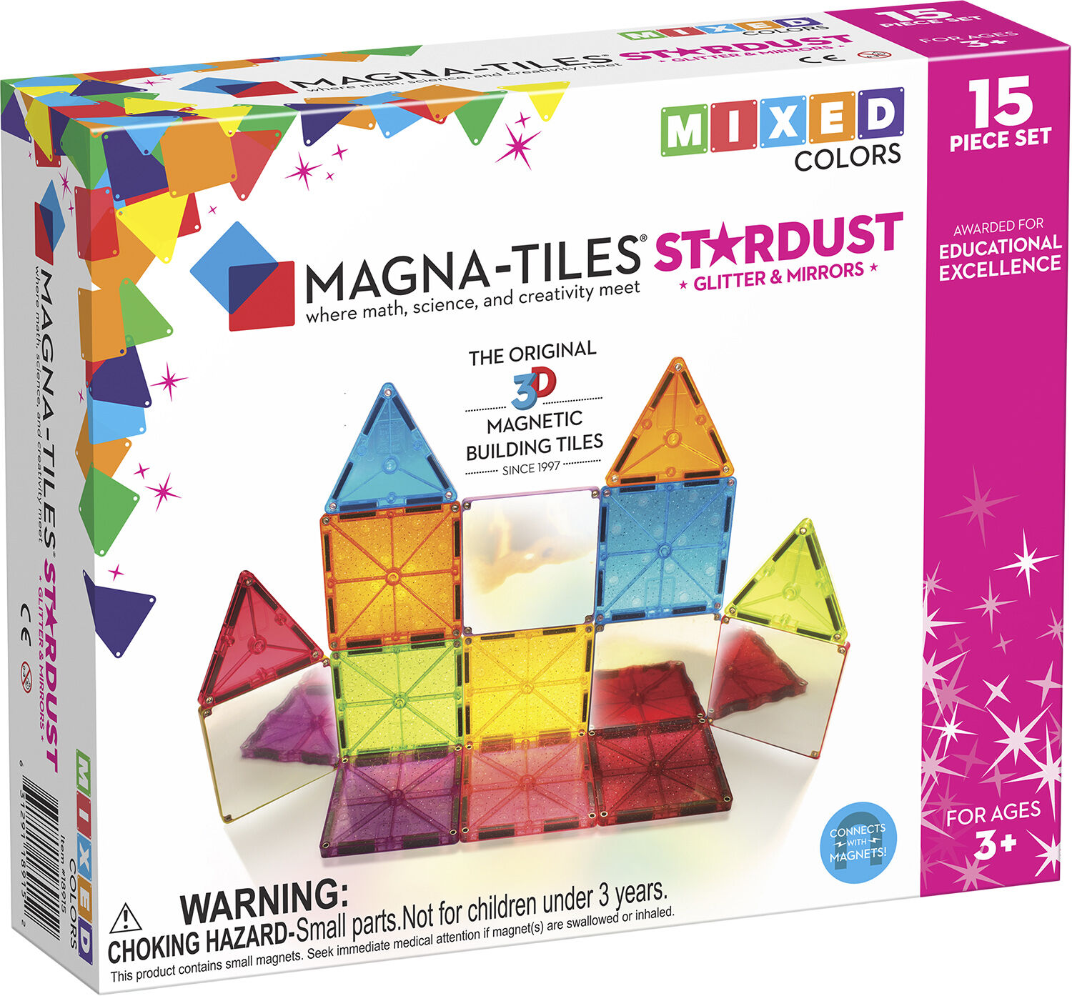 Magna-Tiles stardust 15dele