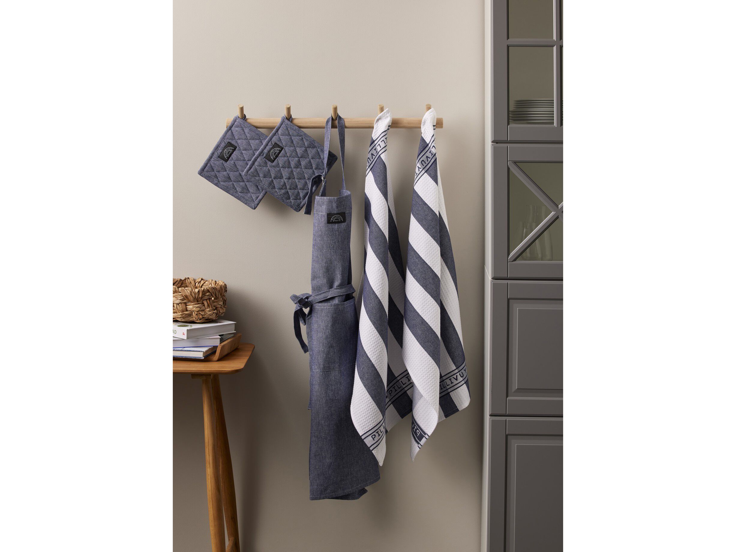 Textilset recycle Pillivuyt 5 delar Navy