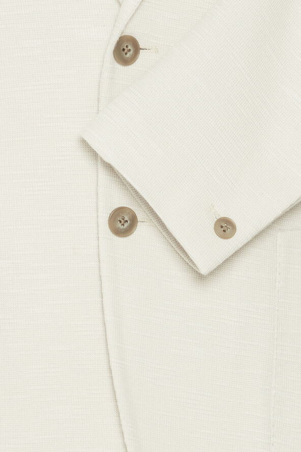 CFBILLE slub yarn blazer