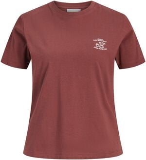 JXCARLY EMB REG FIT SS TEE JRS