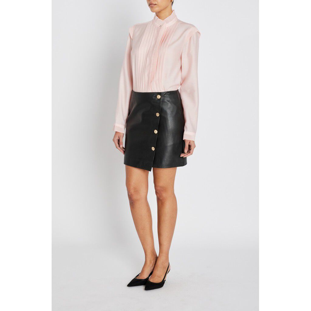 GentianBBShinni Leather skirt
