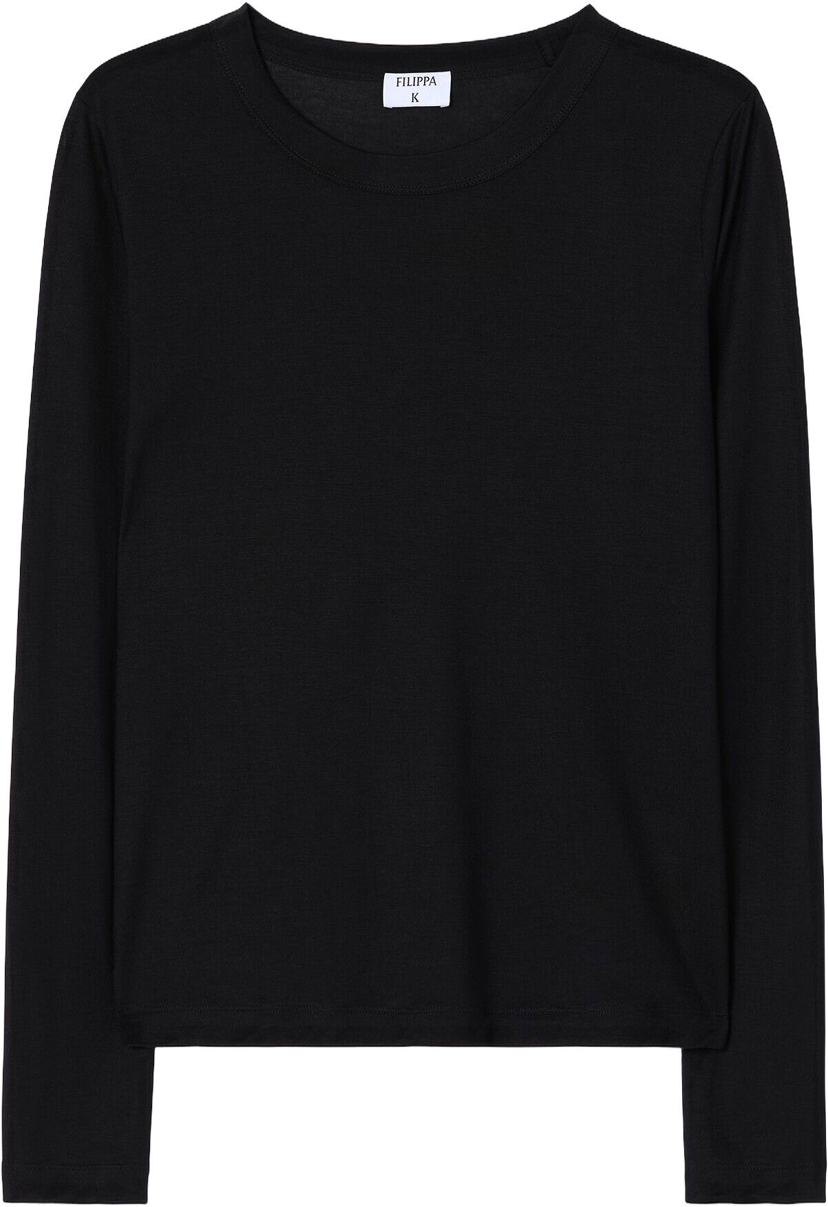 Scooped Longsleeve Top