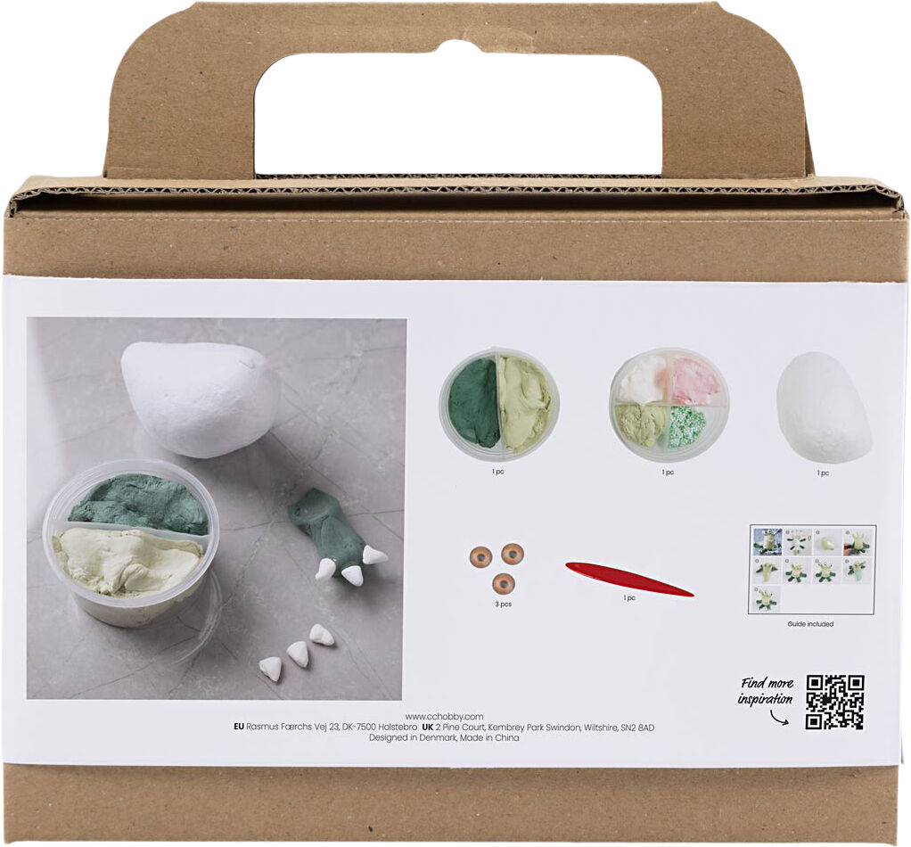 Mini DIY Kit Modellering, Monster Lulu