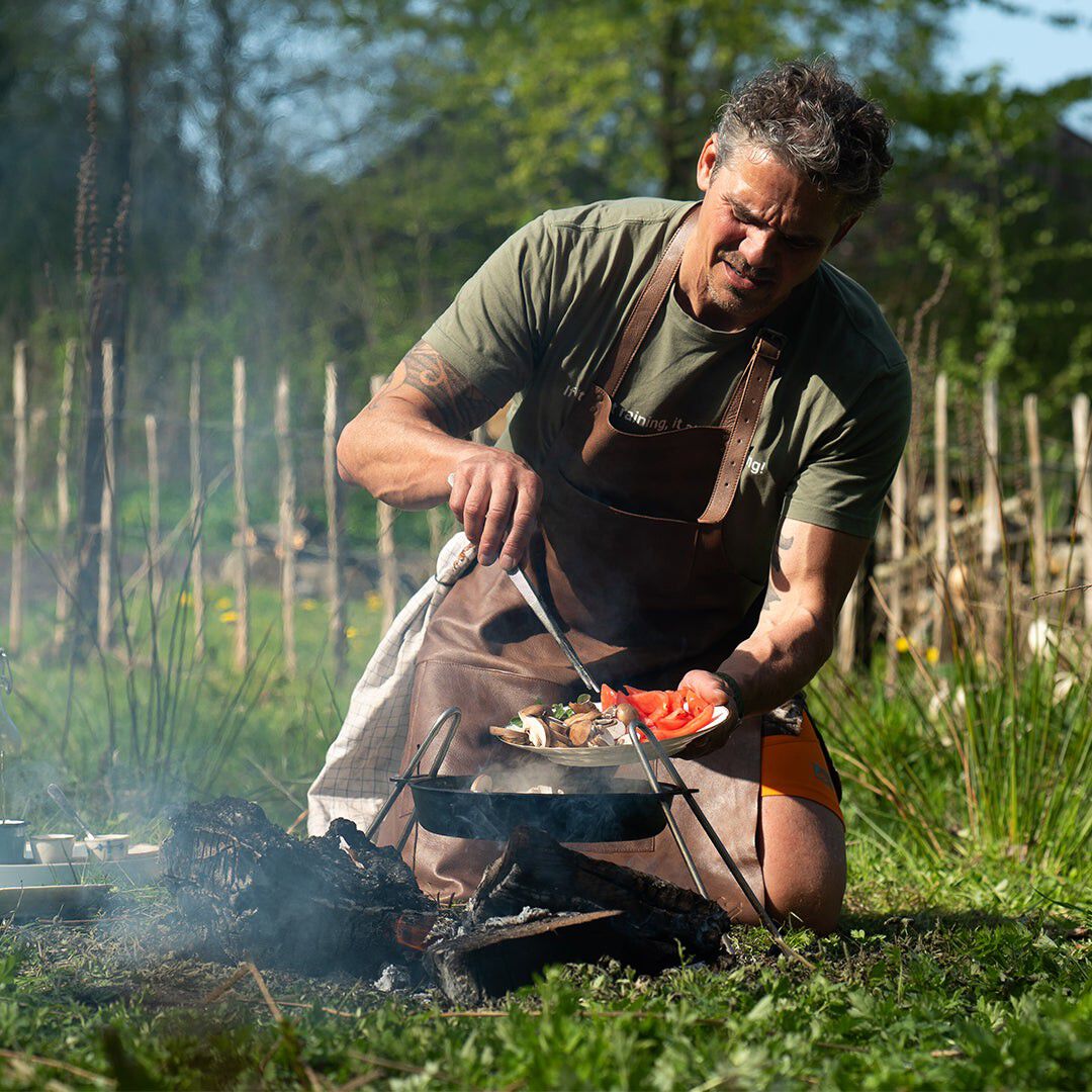 Stegepande &ndash; Carbonst&aring;l &ndash; Dobbelth&aring;ndtag