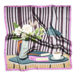 Eta silk scarf
