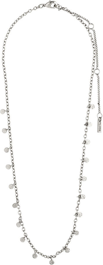 Halsk&aelig;de : Panna : S&oslash;lvbelagt