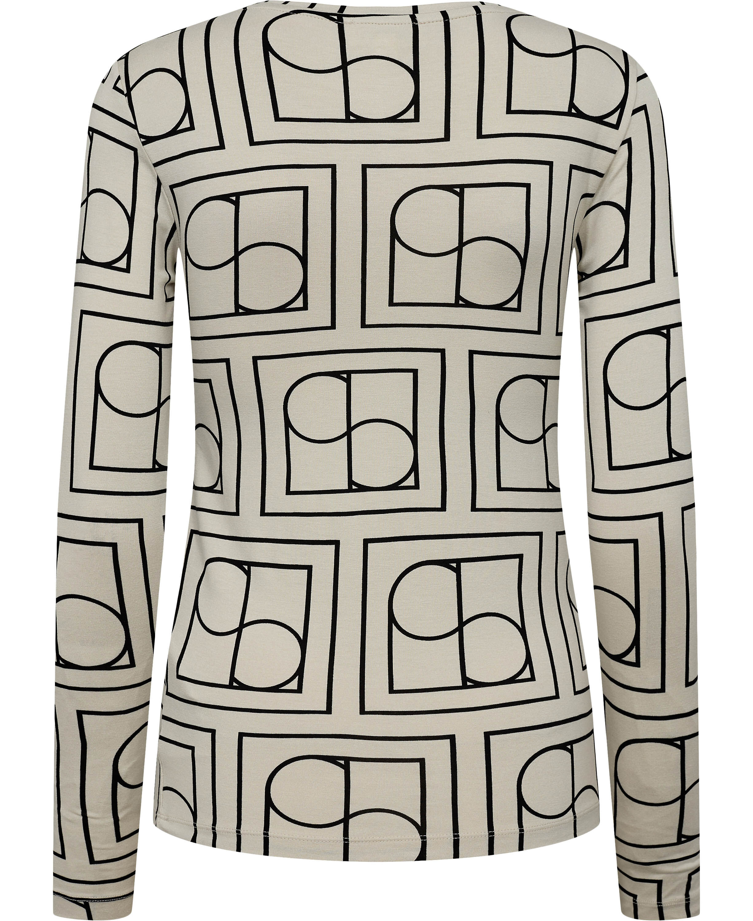 SLHanadi Printed Round Neck LS