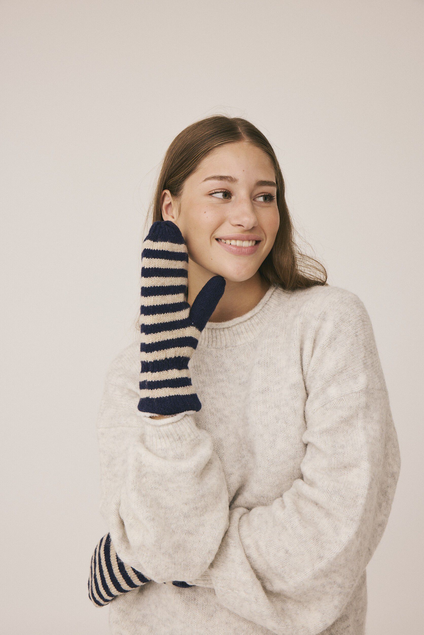 Minne 1S Knitted Mittens