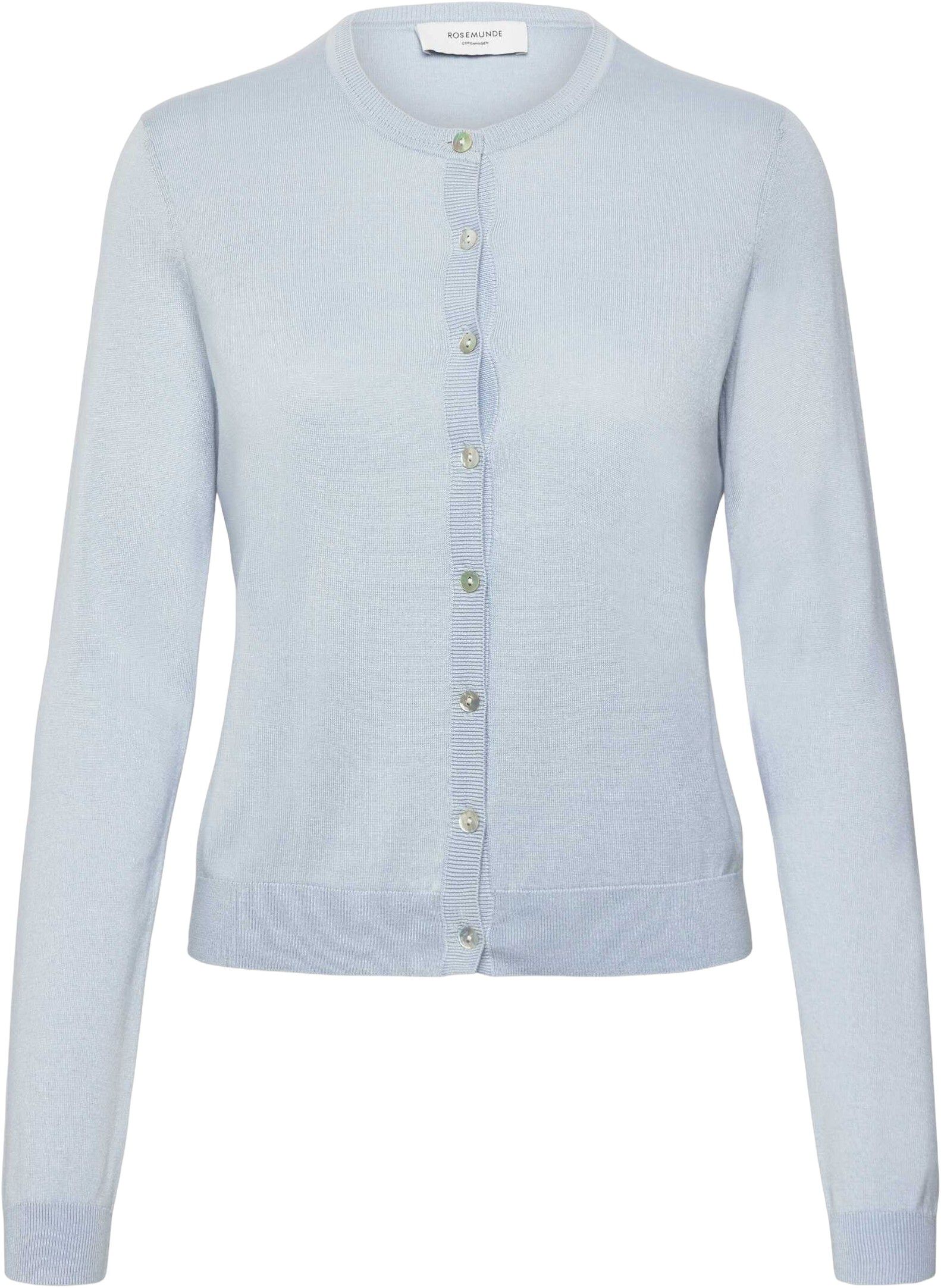 RWCapri Silk LS O-neck Cardigan