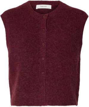 SLWLULU SL BUTTON O-NECK VEST NOOS