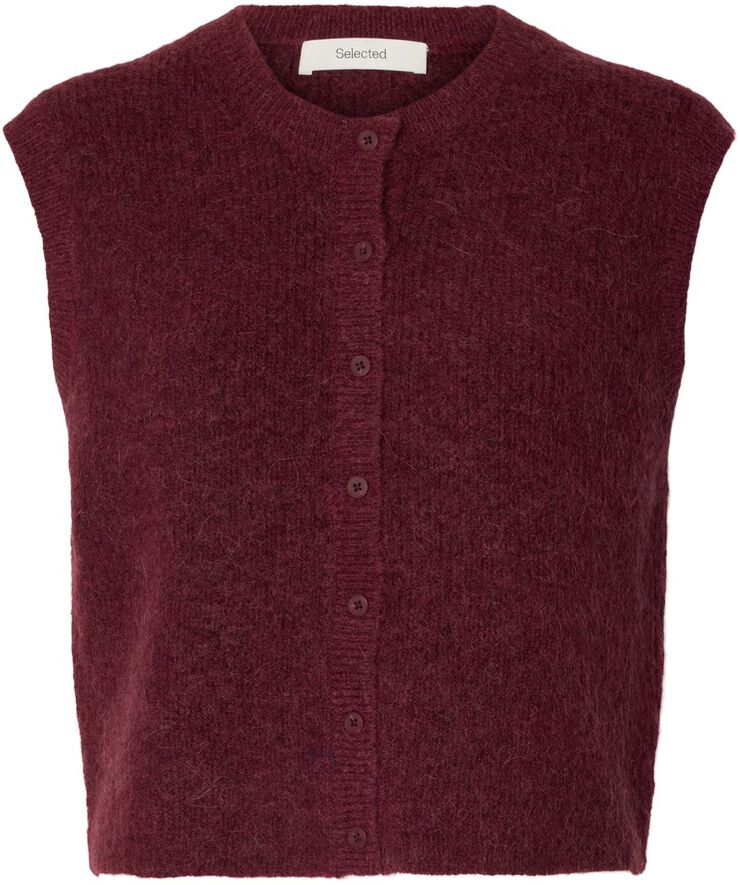 SLWLULU SL BUTTON O-NECK VEST NOOS