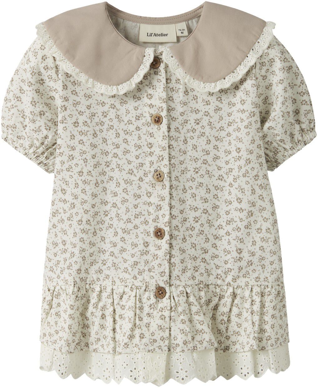 Nmffjola Ss Loose Shirt Lil