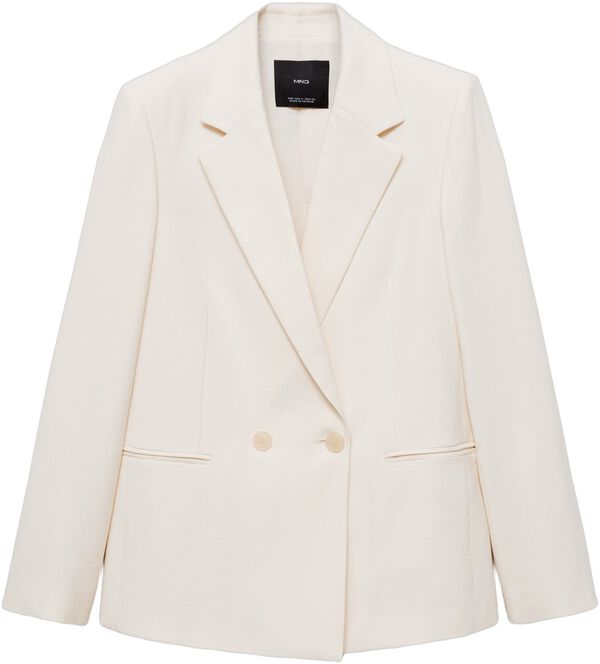 Straight-fit suit jacket