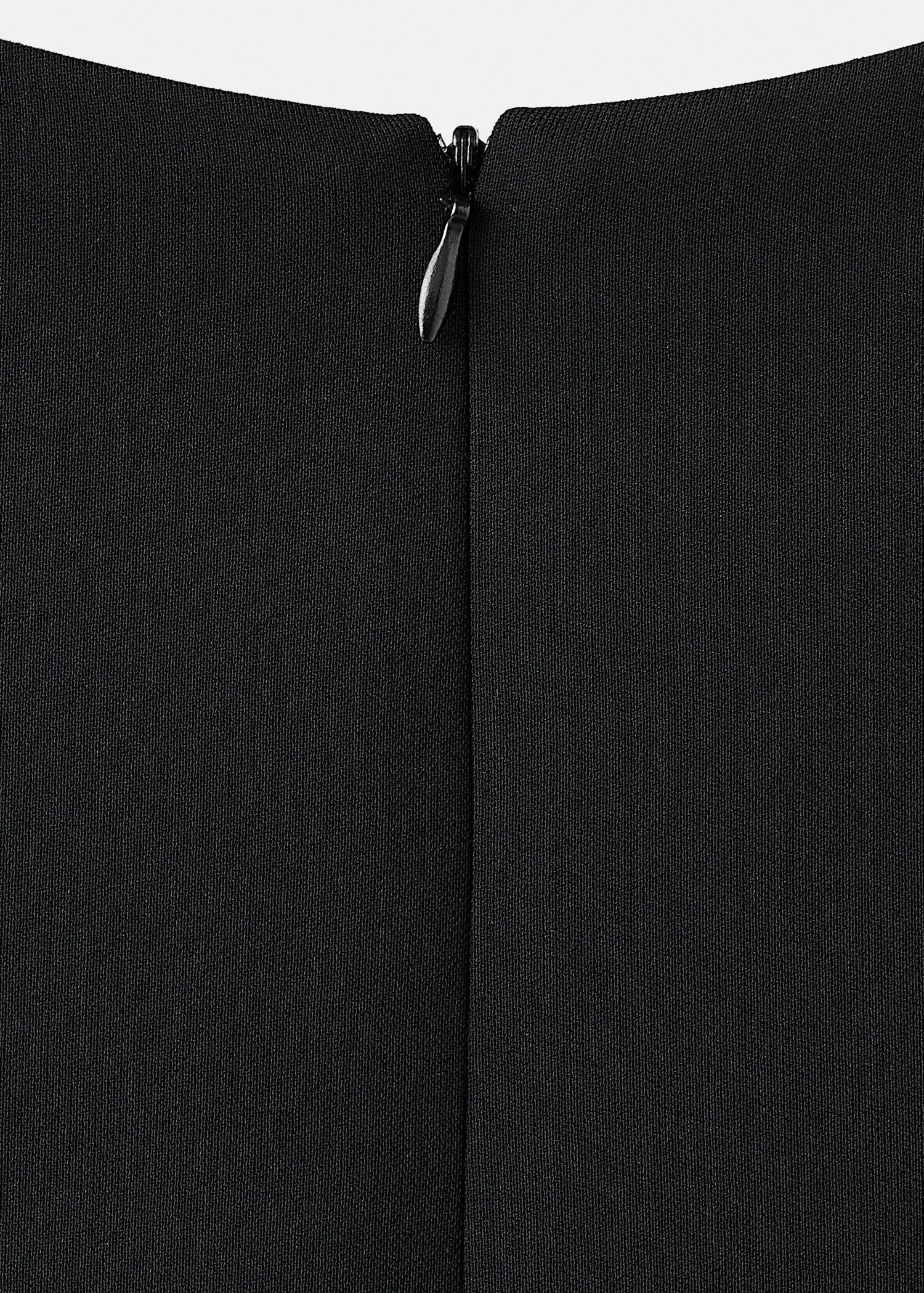 Cropped suit waistcoat