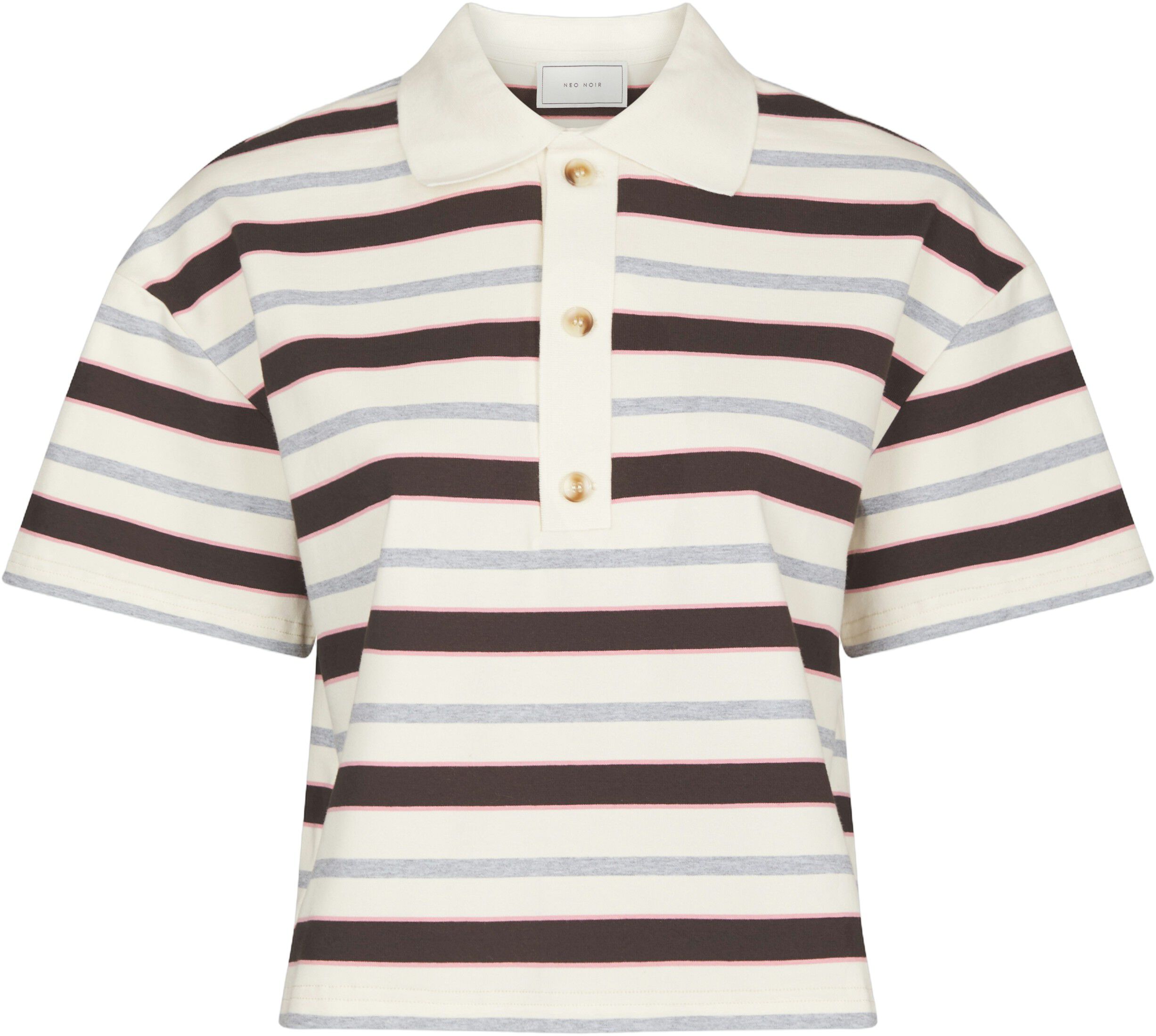 Vennera Triple Stripe Polo Tee