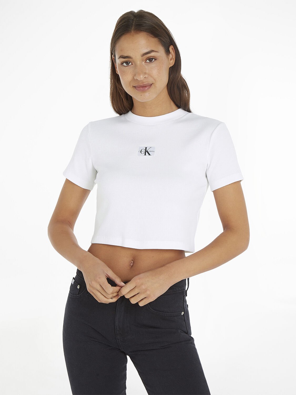 T-shirt with badge logo