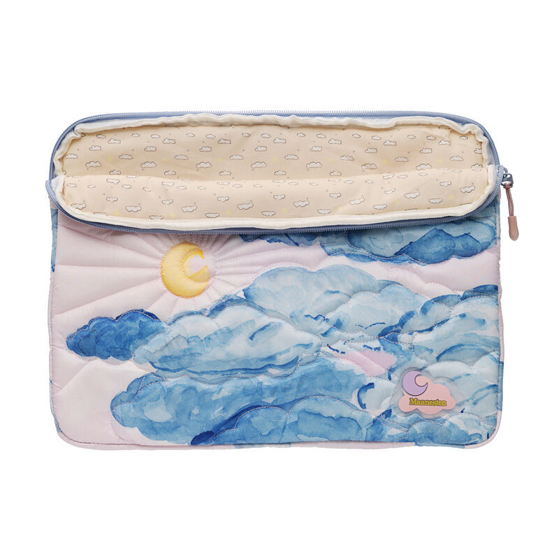 Computer Sleeve Moon and Stars Rose