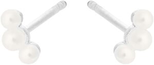 Ocean Pearl Earsticks size 6 mm