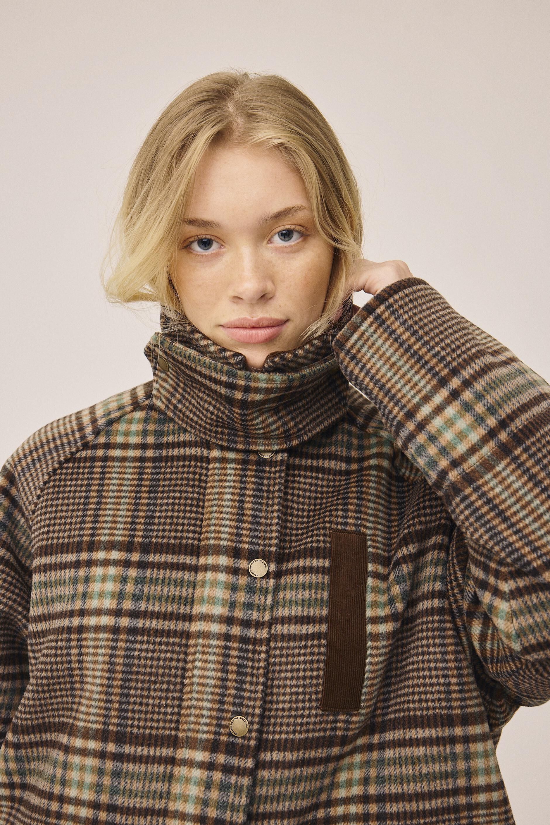 Emmy Wool 9 Jacket with corduroy details - GRS