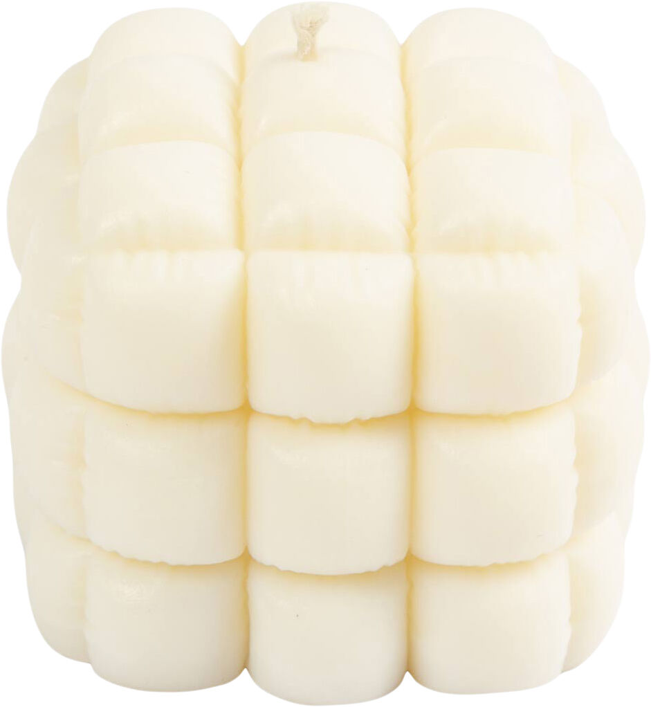 Silikoneform, Firkant med bobler, H: 5 cm, B: 6 cm.