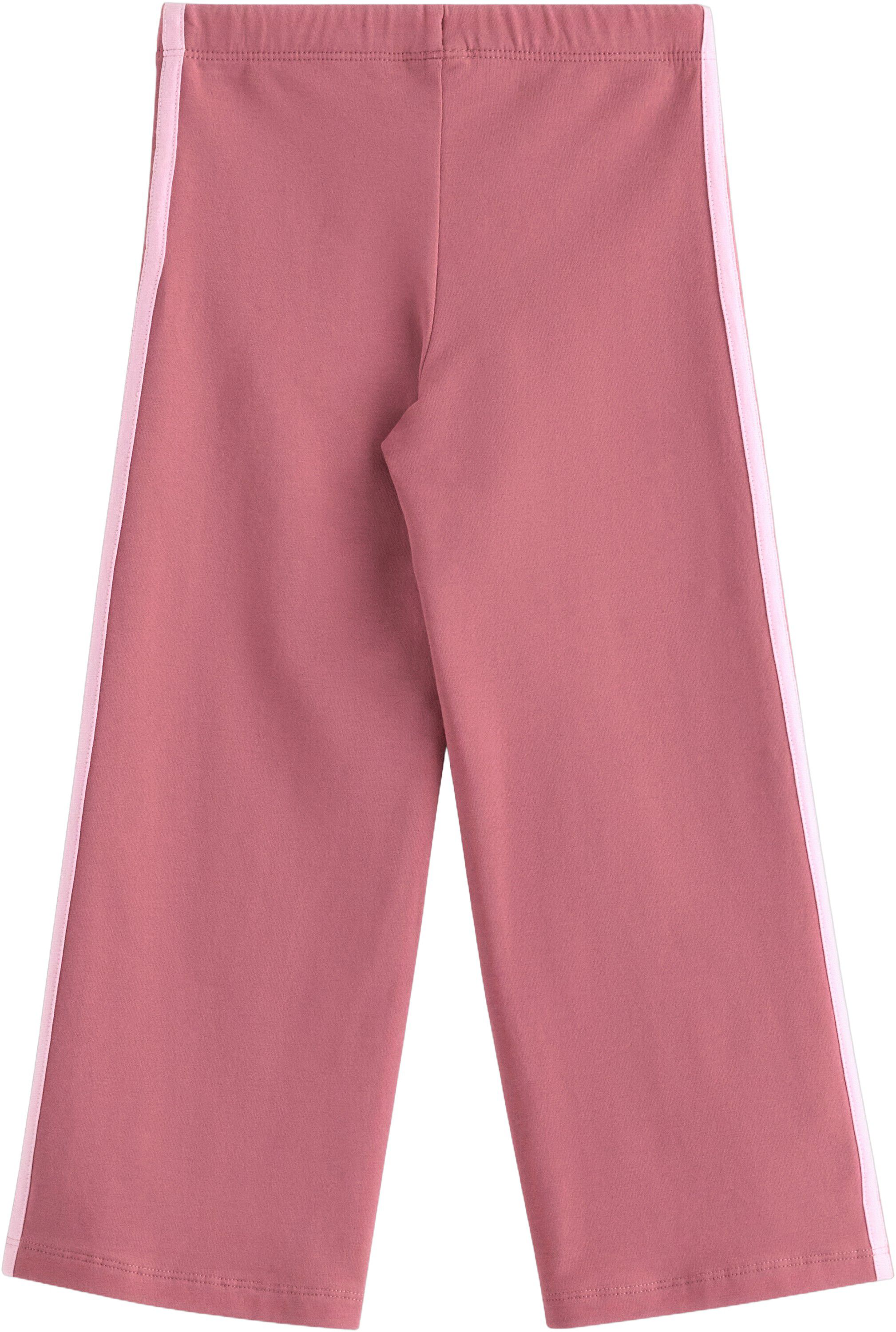 Cosy joggers with stripes along the